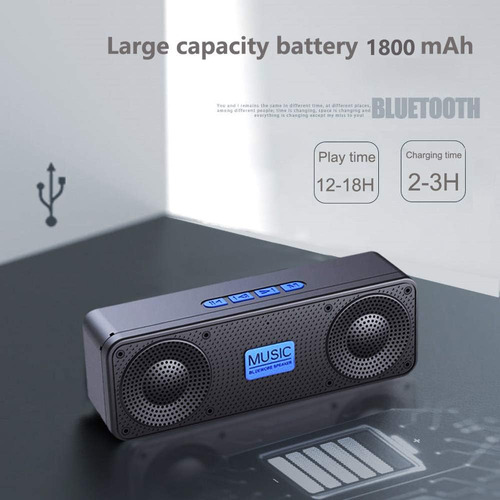 Parlantes Bluetooth Inalámbrico S18 Portatil Recargables
