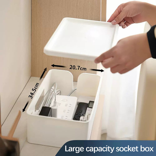 Bx Caja De Almacenamiento Con Enchufe De Control Remoto Con