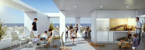 Espectacular Apartamento 2 Dormitorio Con Terraza- Torres Próximas A Estrenar En Malvin