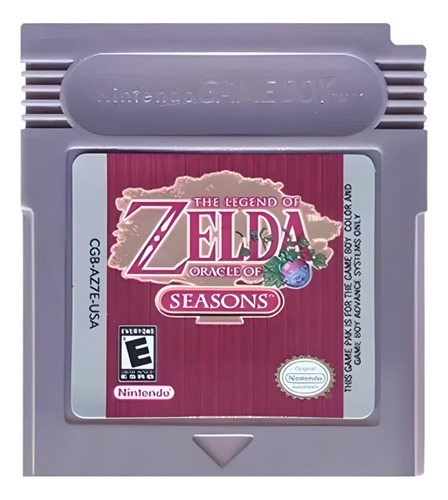 Legend Of Zelda Oracle Of Seasons Game Boy Color Esp Oraculo