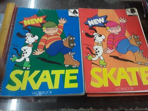 Libros De Inglés - New Skate A Y B Lote X 2 Workbooks 