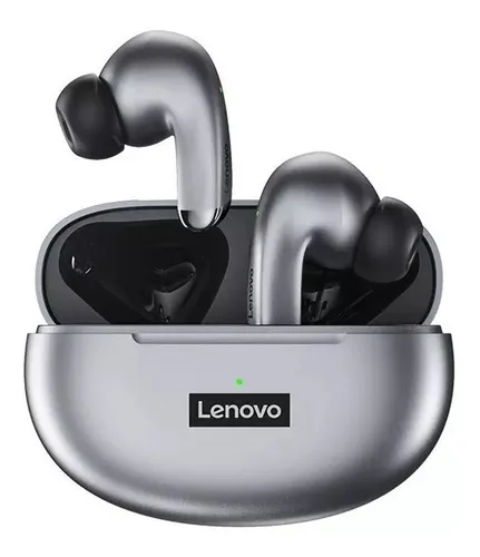 Auriculares Inalámbricos Bluetooth Lenovo Lp5 Gris +cuota*