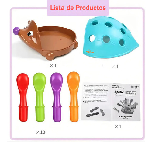 Juego Didáctico Encaje De Formas Y Figuras Para Niño Y Niña Agregar A Favoritos Eshopangie