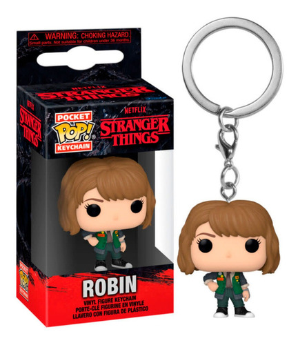 Chaveiro Da Robin Funko Pocket Pop Stranger Things T4