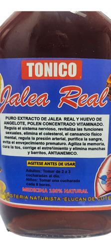 Jarabe Jalea Real Para Gripe Resfriados Tos Bronquios
