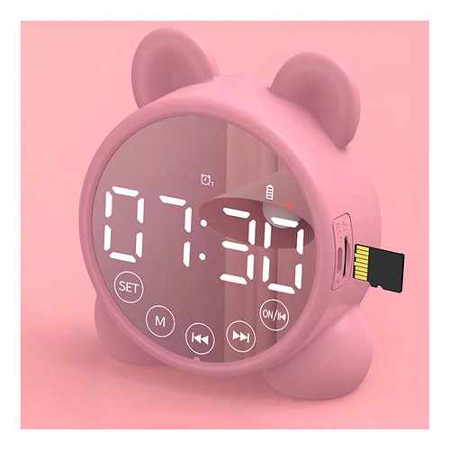 Reloj Despertador Para Niños, Bocina Bluetooth, Despertador