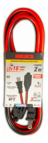 Mikel´s Er-2 Extensión Eléctrica De Uso Rudo 2 M