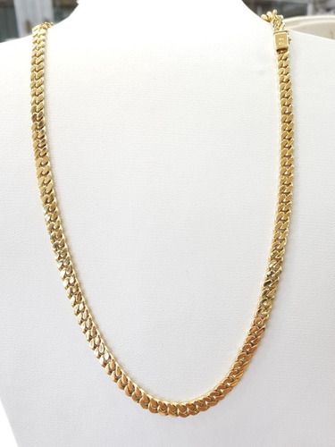 Cadena Oro 18k Italiana 44gr 50cm Cierre Cajón Brumat