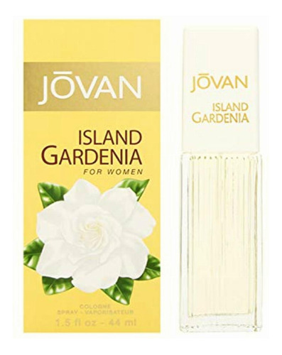 Jovan Island Gardenia For Women Cologne Spray 1.5 Ounce