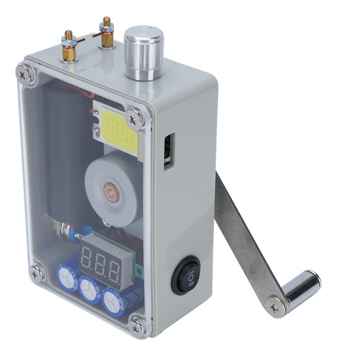 Generador Portátil De Manivela Usb Cob De Emergencia Para Su