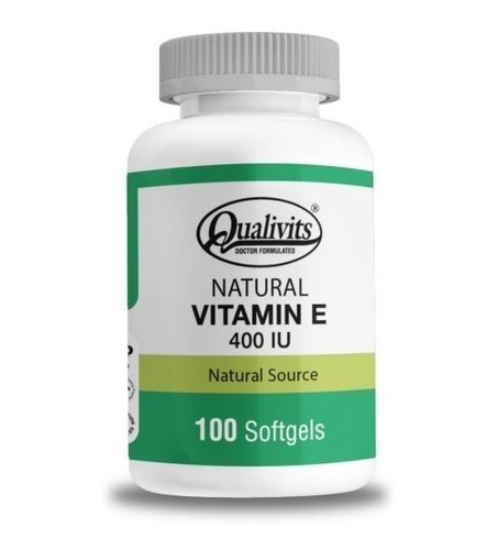 Qualivits Natural Vitamin E X 100 Cápsulas
