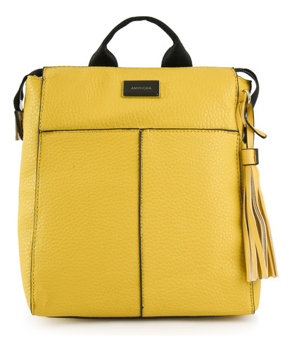 Mochila Mediana Lucy Amarillo