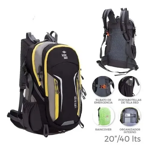 Mochila Alpine Skate Trekking 40 Litros Cobertor 26903