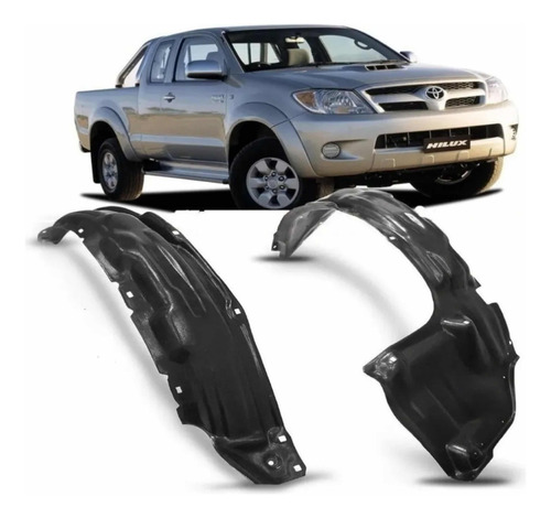 Juego X2 Guardaplast Delantero Hilux 2005-2007-2009-2011