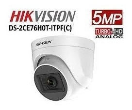 Cámara Domo Hikvision  5 Mp Lente 2.8mm Analógica Dvr