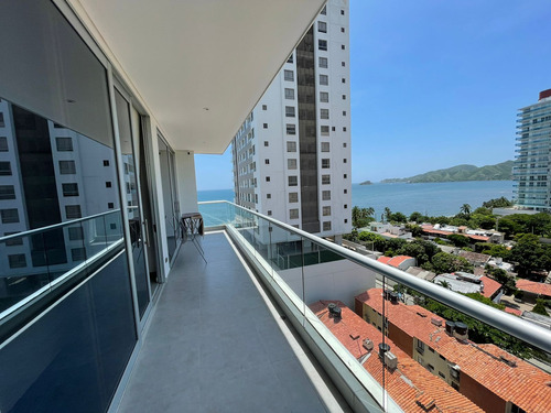 Apartamento En Arriendo Cerca Del Mar En Playa Salguero  Santa Marta