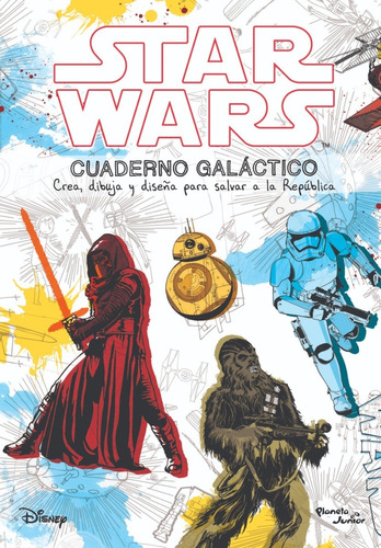 Star Wars - Cuaderno Galáctico - Disney - Nuevo