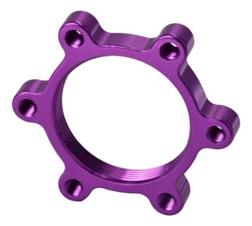 Adaptador Freio Disco Cubo Bike/motorizada 48mm Cor Roxo