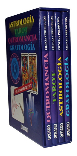 Tomos De Lujo Oceano Astrología Tarot Quiromancia Grafología (Usado)