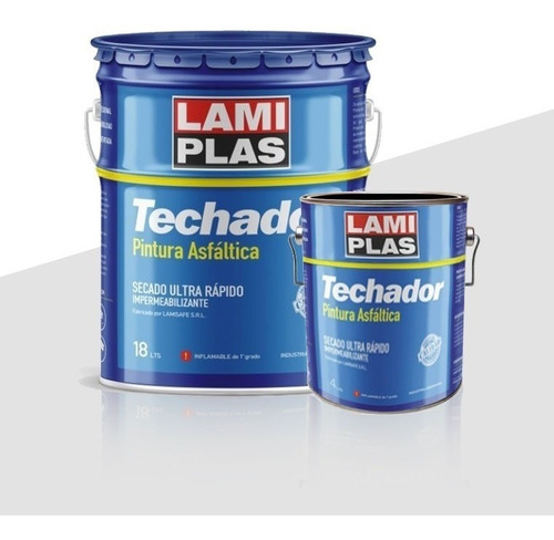 Pintura Asfáltica Techador X 18 Lts