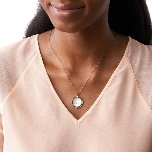Imagen 5 de 7 de Collar Mujer Fossil Vintage Iconic Mop