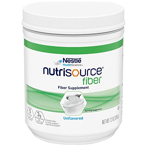 Nutrisource Fibra Suplemento En Polvo, Sin Sabor, 7.2 Oz (pa