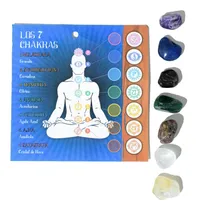 Comprar Kit 7 Chakras 7 Piedras Energeticas Tarot Gemoterapia + Guia