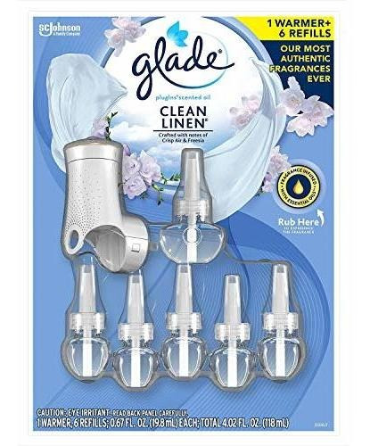 Ambientador Para Coche, Glade Plugins Aceite Perfumado Bonus