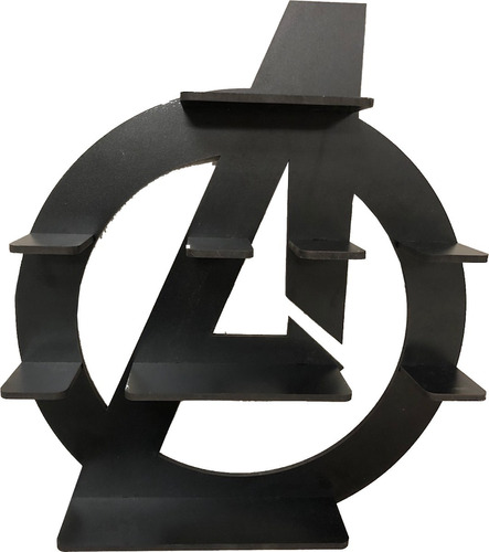 Expositor Colecionáveis Bonecos Avengers Easy Black 22 Cm 