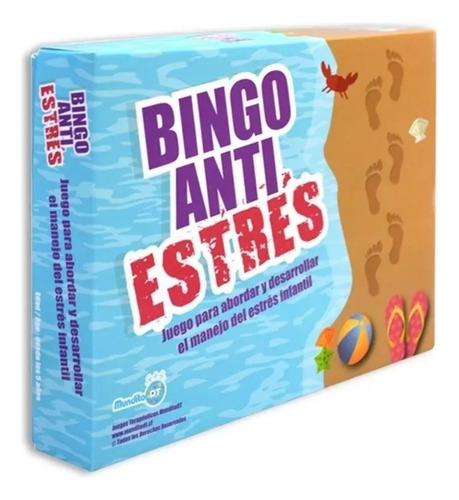 Bingo Antiestres - Juego Terapeútico / Diverti