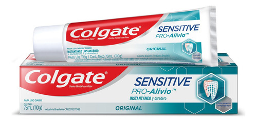 Pasta Dental Colgate Sensitive Pro Alivio Original 75 Ml