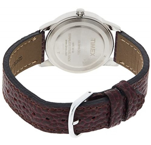 Reloj Timex Easy Reader Day-date Con Correa De Piel