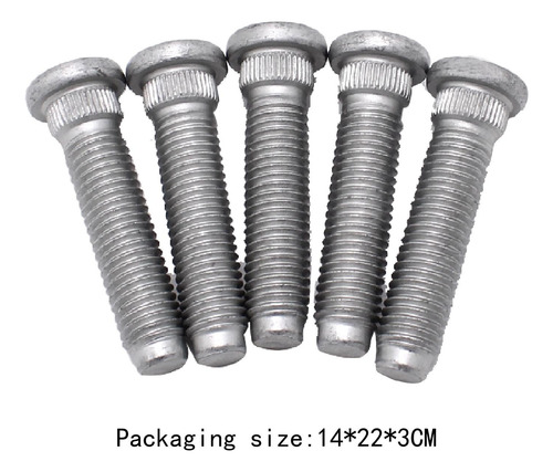 5x Pernos De Cubo De Rueda Piezas De Repuesto Resistentes