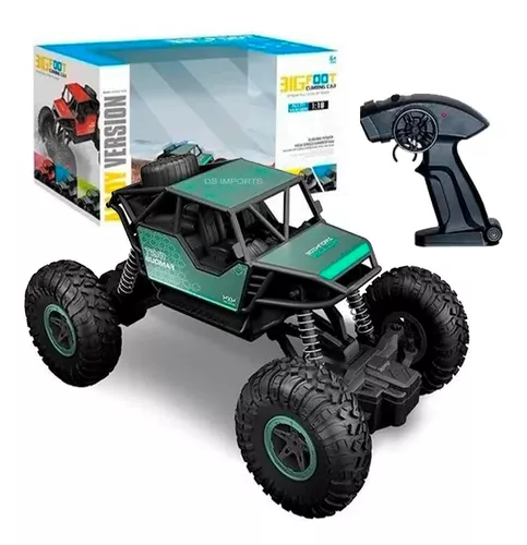 Carro Monster Truck Carrinho De Controle Remoto Recarregavel