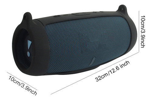 L Funda De Silicona For Charge 5, Funda De Viaje, Negra