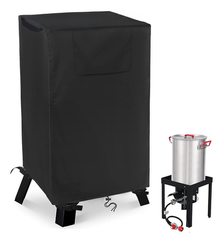 Cubierta Para Olla De Pavo Impermeable 500d 46x46x91 Cm