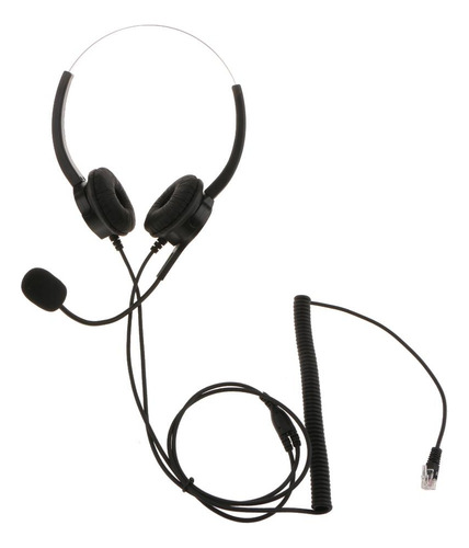 1 Piece Call Center Auriculares Mircrophone Para Oficina