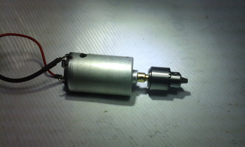 Imagen 2 de 8 de Mandril + Motor De 110v