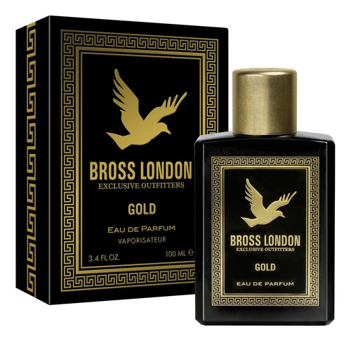 Perfume Bross London Gold Edp 100ml Spray Hombre