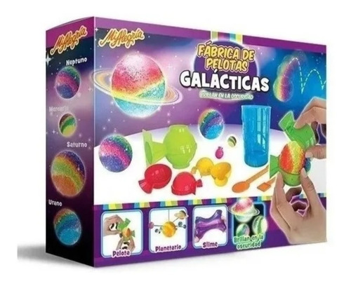 Fabrica De Pelotas Galácticas Brillan En La Oscuridad 