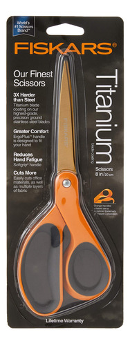 Fiskars Softgrip Tijeras De Titanio Multiusos, Tijeras De Ma