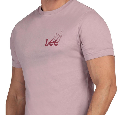 Playera Slim Fit Manga Corta Lee Hombre 382