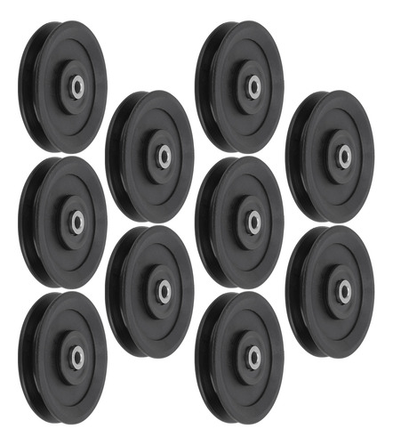 Accesorio De Gimnasio, 10 Piezas, Polea De Nailon Con Rodami