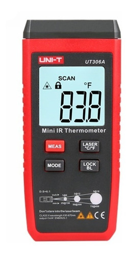 Uni-t Termometro Pirómetro Laser Uni-t Ut306a Temperatura