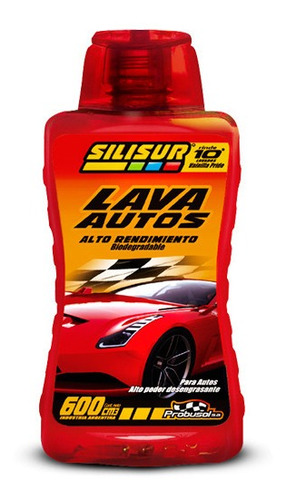 Silisur Lava Autos Premium 600cc Pack 12u Alto Rendimiento