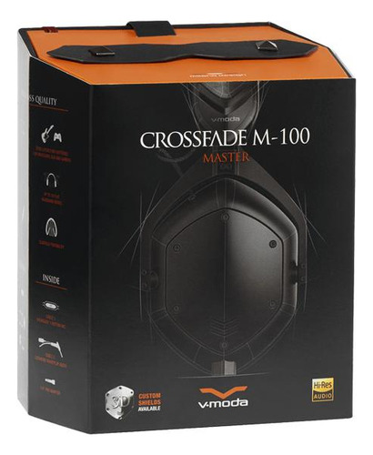 Fone de ouvido over-ear sem fio V-Moda Crossfade M-100 M-100MA-MB matte black