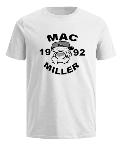 Playera Mac Miller Mc Ariana Grande Circles Camiseta Hombre 