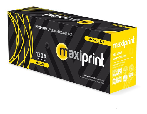 Imagen 2 de 3 de Toner Maxiprint 130a Compatible Hp Cf352a Mfp M176n M177fw