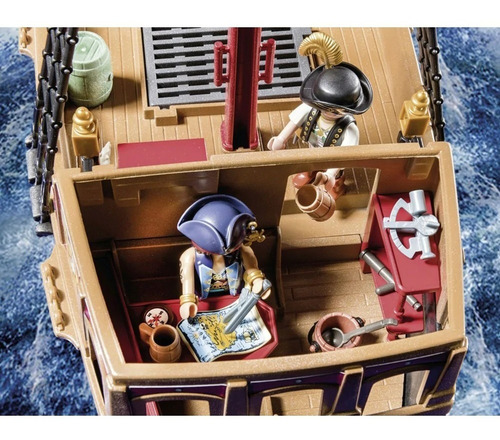 Imagen 4 de 6 de Playmobil 70411 Barco Pirata Calavera