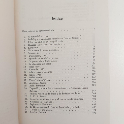 Memorias Una Vida De Nuestro Tiempo - J. K. Galbraith (d) (Usado)